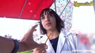 ō�尔梅尔卡德-#马蒂尔德拉莫斯-热Colombiana的打击和破坏铁杆一个家伙，她刚认识