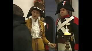 Napoleons zweite Frau süße blonde Maria Louisa eingeführt wird, in einem Gasthaus,